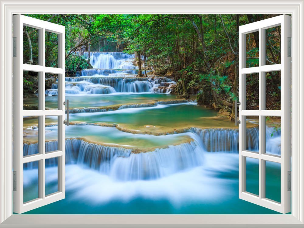 Feng Shui Wealth Enhancement as Easy To Apply Wall Mural