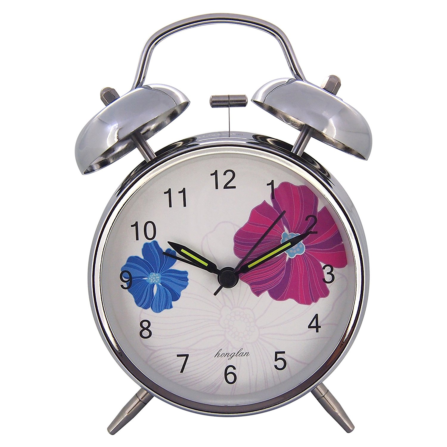 Non Ticking Beautiful Alarm Clock ~ Will Wake Up Heavy Sleepers
