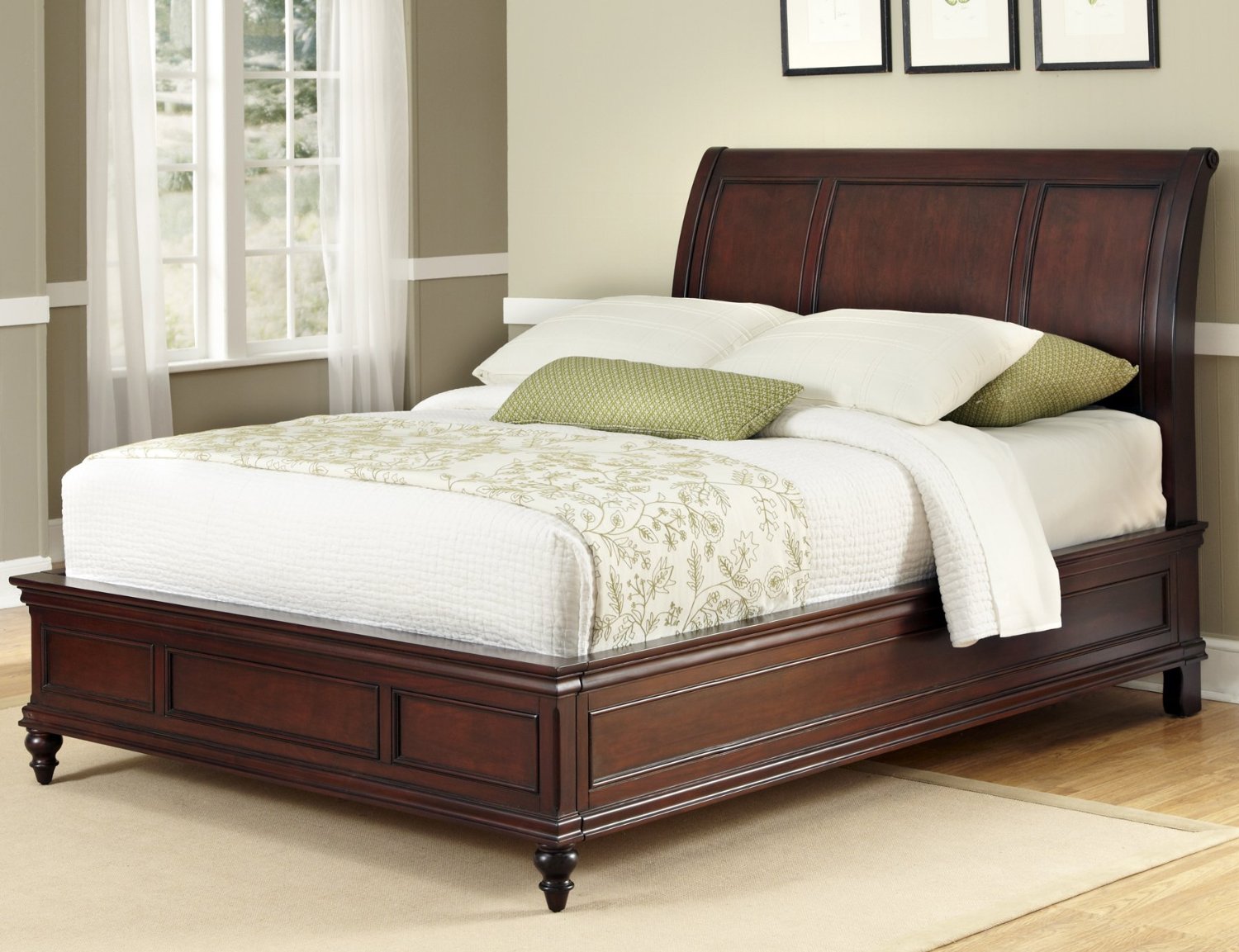 Beautiful Feng Shui Bed With Solid Headboard Support Click To Preview